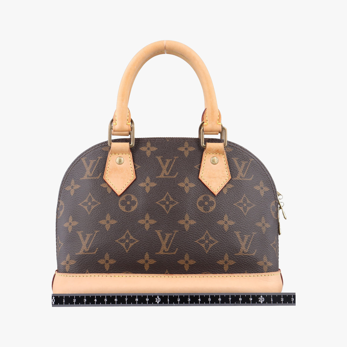 Pre-owned Louis Vuitton Alma BB　 Brown Monogram Canvas M53152 shoulderbag | stylenewstar