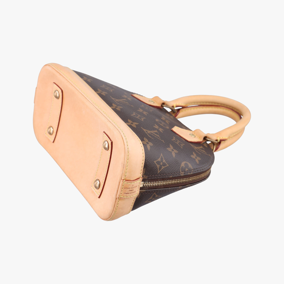 Pre-owned Louis Vuitton Alma BB　 Brown Monogram Canvas M53152 shoulderbag | stylenewstar