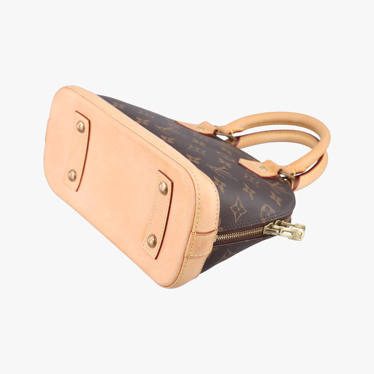 Pre-owned Louis Vuitton Alma BB　 Brown Monogram Canvas M53152 shoulderbag | stylenewstar