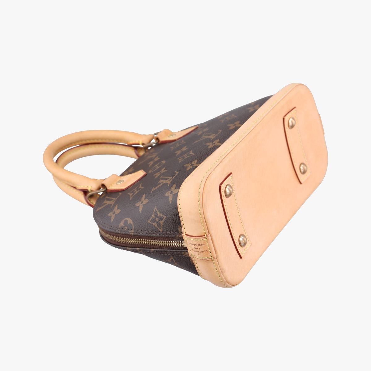 Pre-owned Louis Vuitton Alma BB　 Brown Monogram Canvas M53152 shoulderbag | stylenewstar