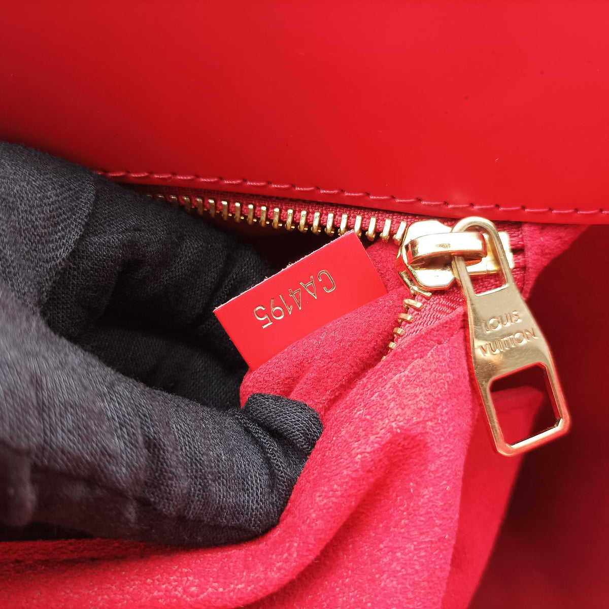 Pre-owned Louis Vuitton PHENIX PM brown×COQUELICOT Monogram Canvas×calf leather M41537 shoulderbag | stylenewstar