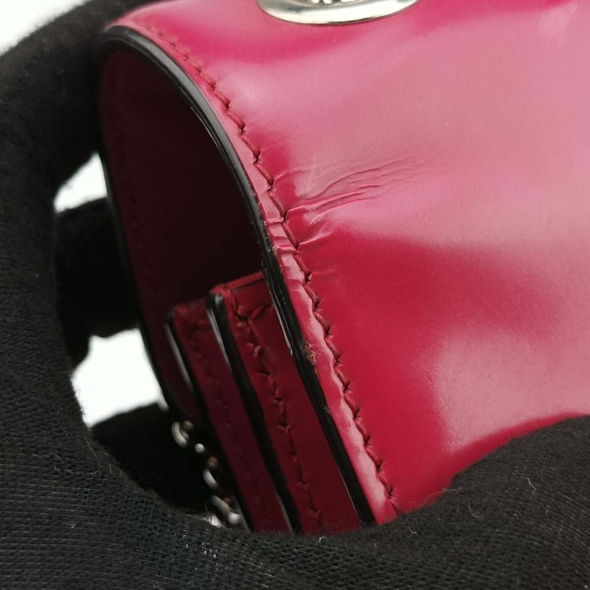 Vintage Gucci Interlocking G Rose Patent Leather 387609 shoulderbag | stylenewstar