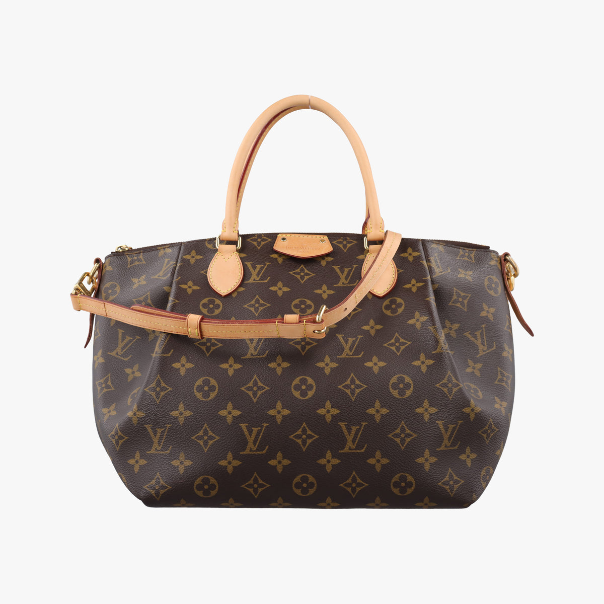 Vintage Louis Vuitton TURENNE MM Brown Monogram Canvas M48814 shoulderbag | stylenewstar