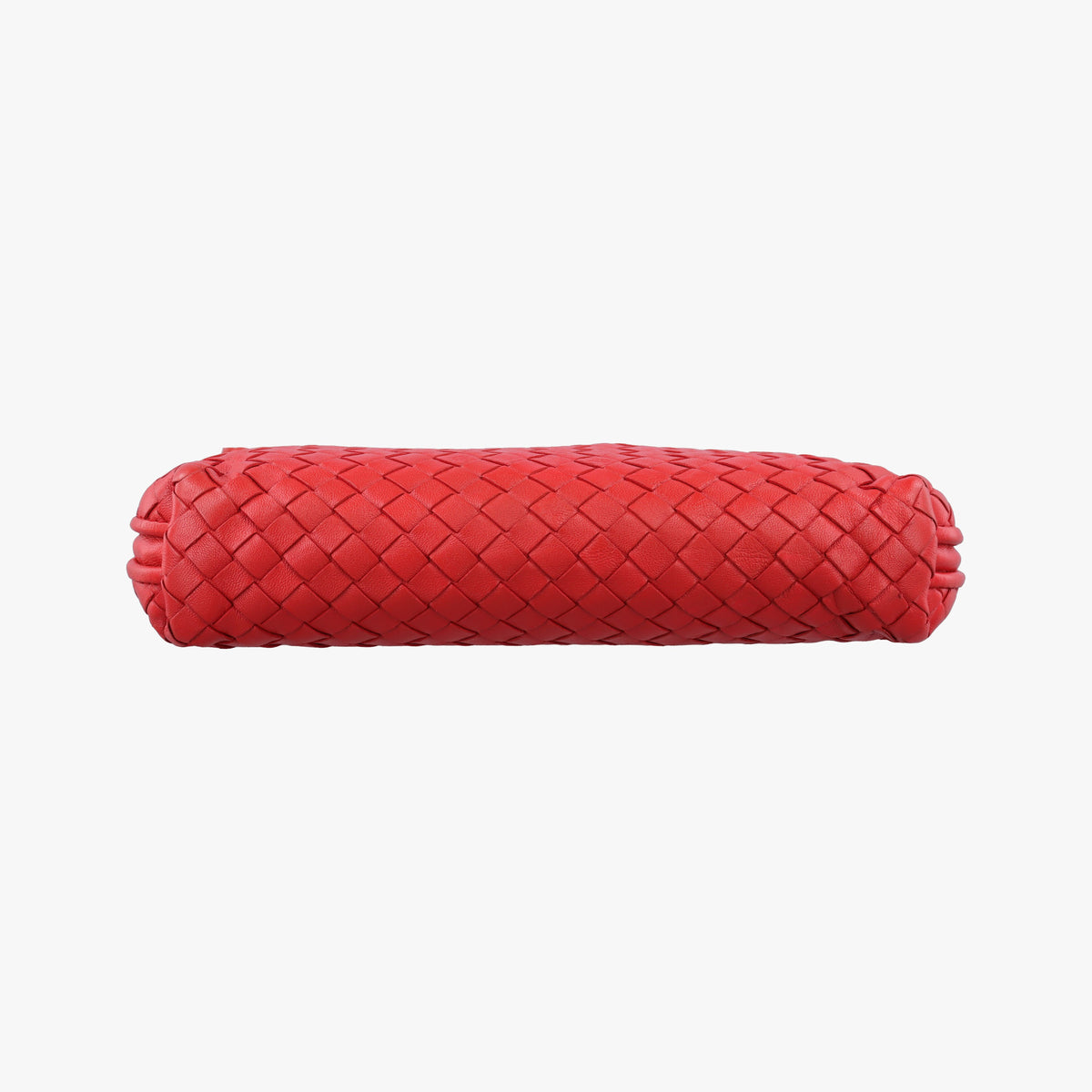 Vintage Bottega Veneta Nodini Intrecciato Red Lambskin  shoulderbag | stylenewstar