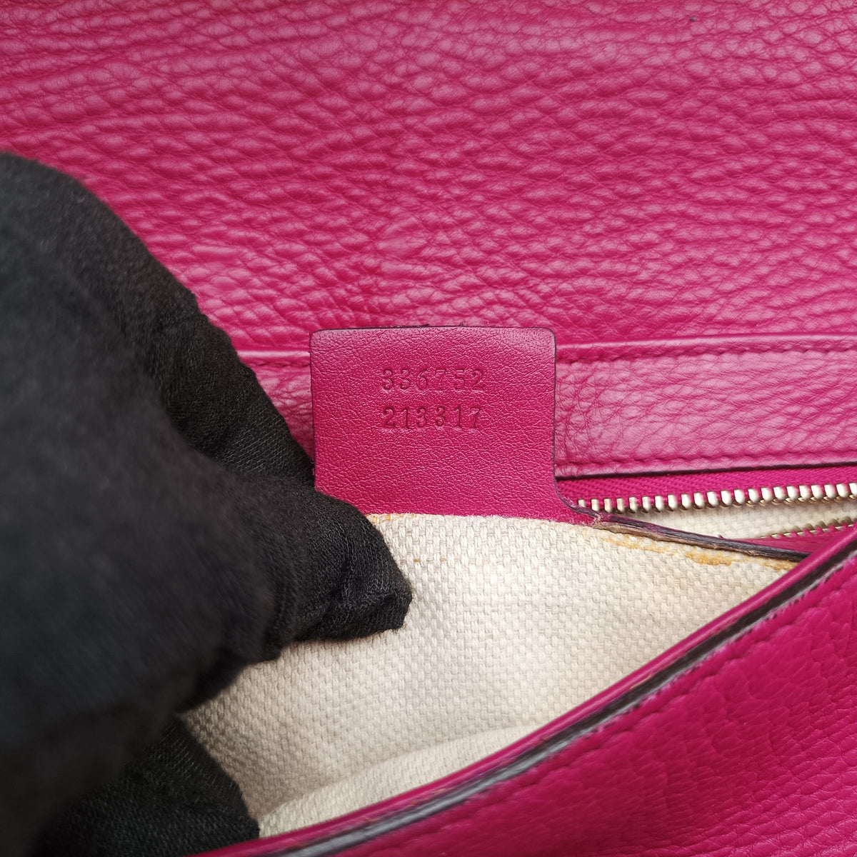 Secondhand Gucci SOHO Rose Leather 336752 shoulderbag | stylenewstar