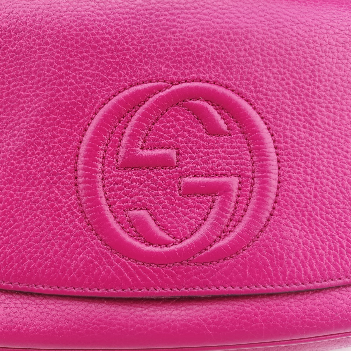 Secondhand Gucci SOHO Rose Leather 336752 shoulderbag | stylenewstar