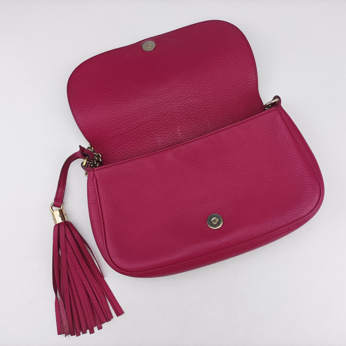 Secondhand Gucci SOHO Rose Leather 336752 shoulderbag | stylenewstar