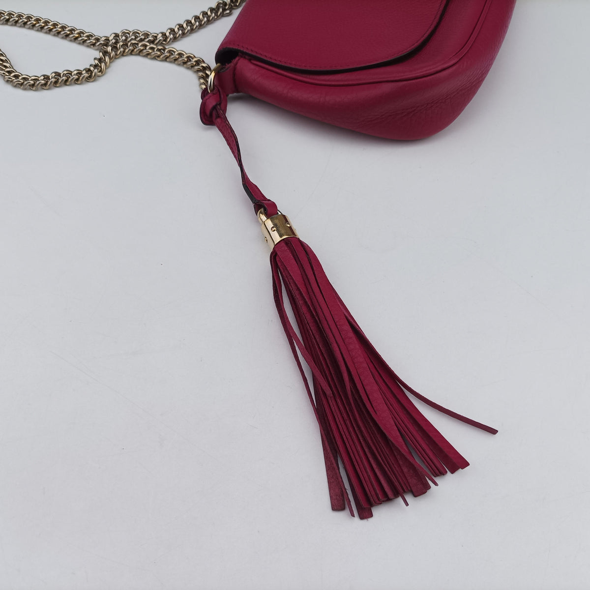 Secondhand Gucci SOHO Rose Leather 336752 shoulderbag | stylenewstar