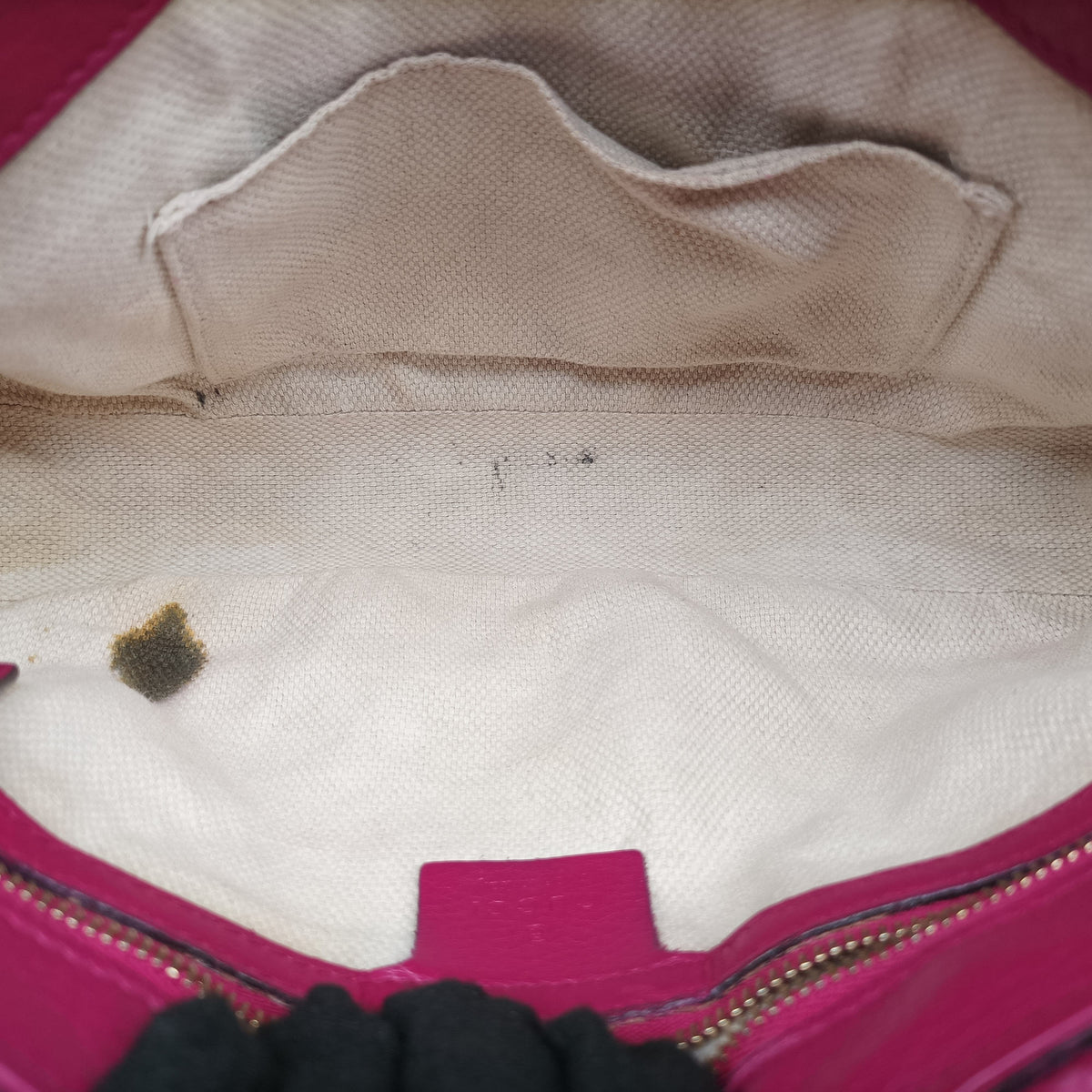 Secondhand Gucci SOHO Rose Leather 336752 shoulderbag | stylenewstar