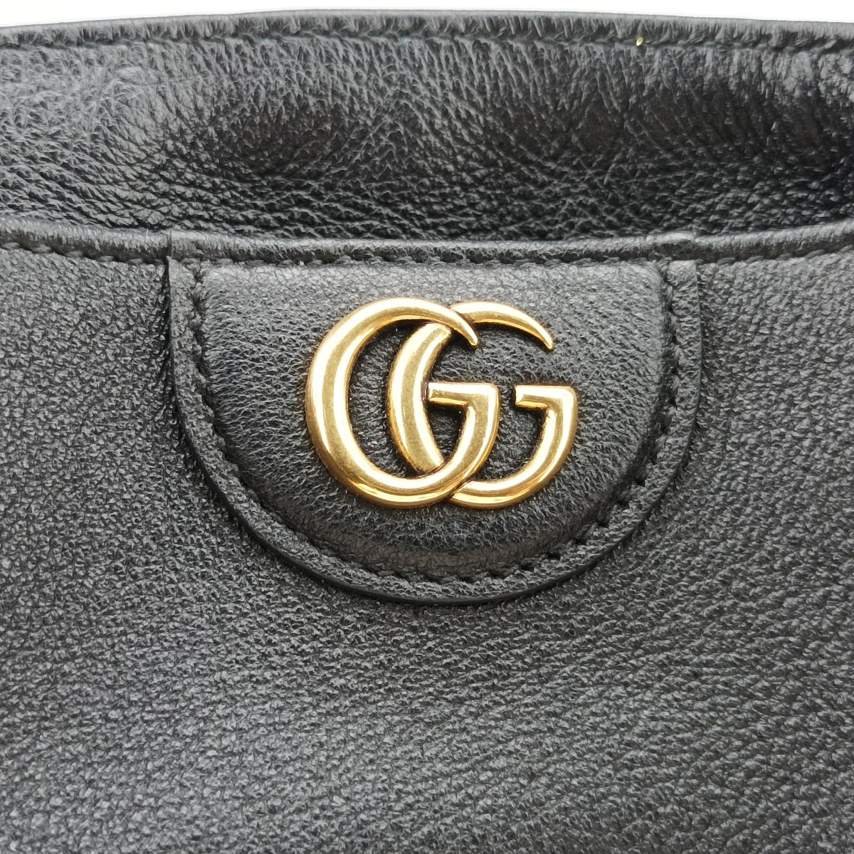 Pre-owned Gucci Bamboo Black Leather 746124 shoulderbag | stylenewstar
