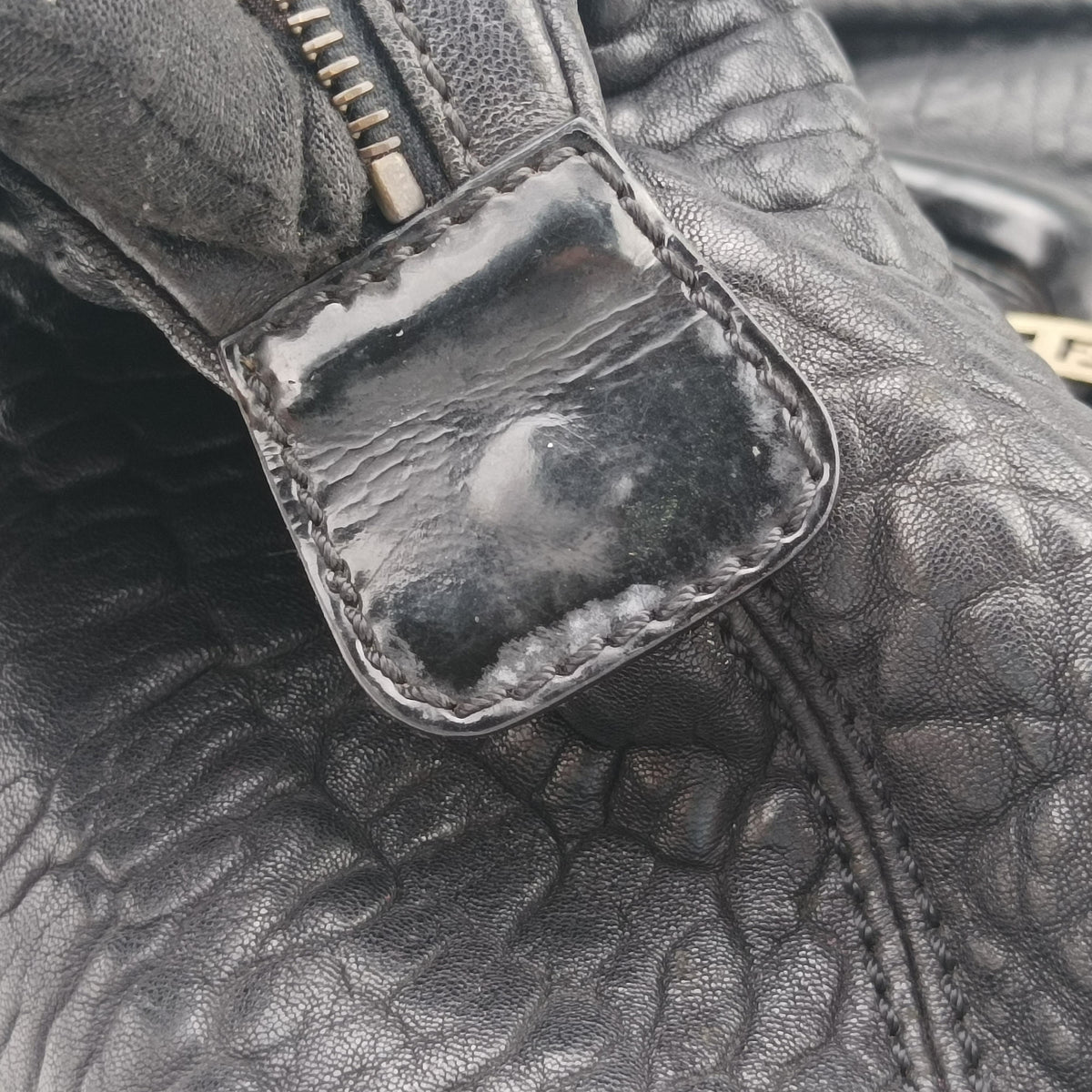 Pre-owned Fendi Borsa B Black Leather 8BL102 shoulderbag | stylenewstar