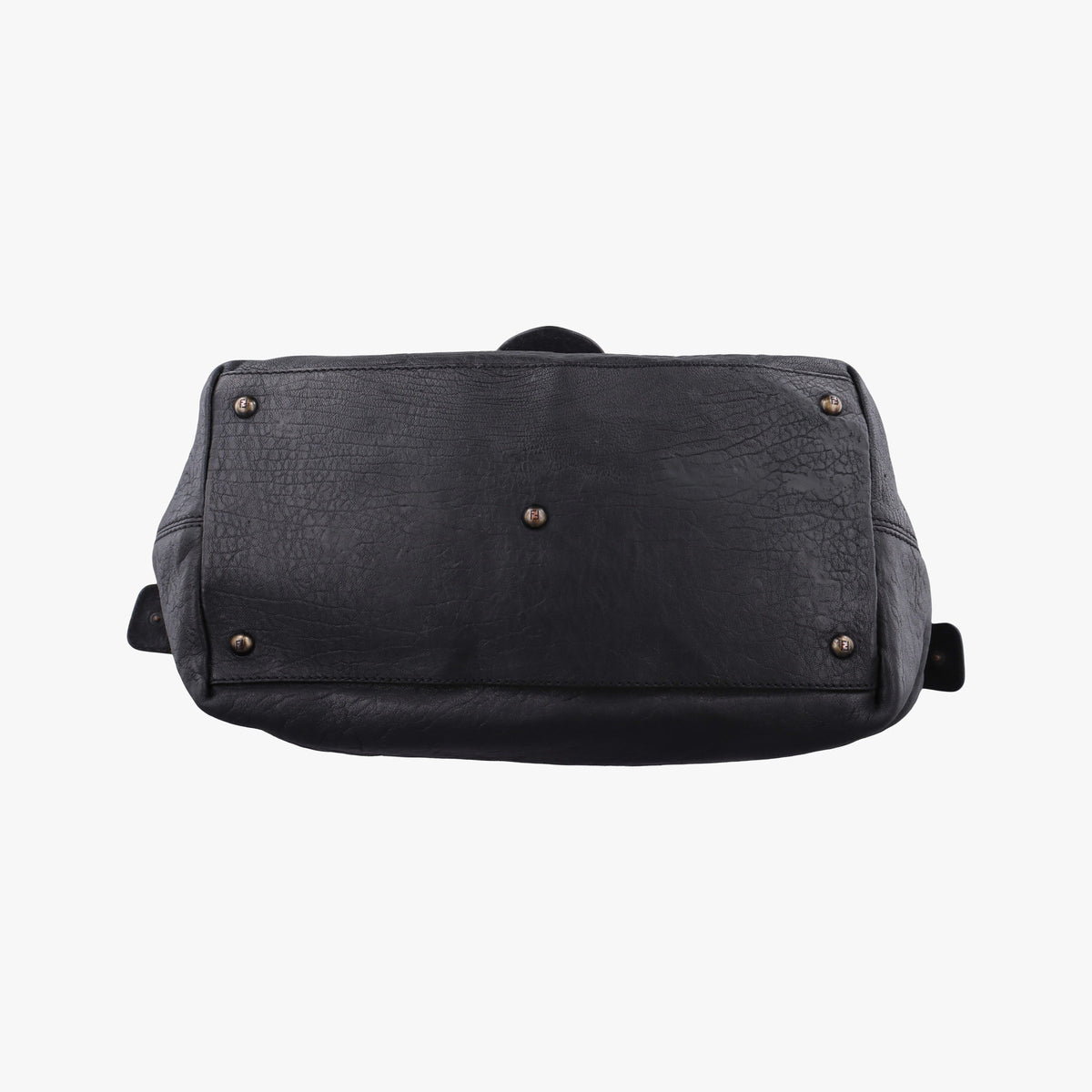 Pre-owned Fendi Borsa B Black Leather 8BL102 shoulderbag | stylenewstar