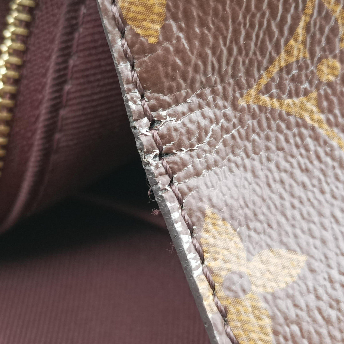 Pre-owned Louis Vuitton CLUNY MM Brown Monogram Canvas M43236 shoulderbag | stylenewstar