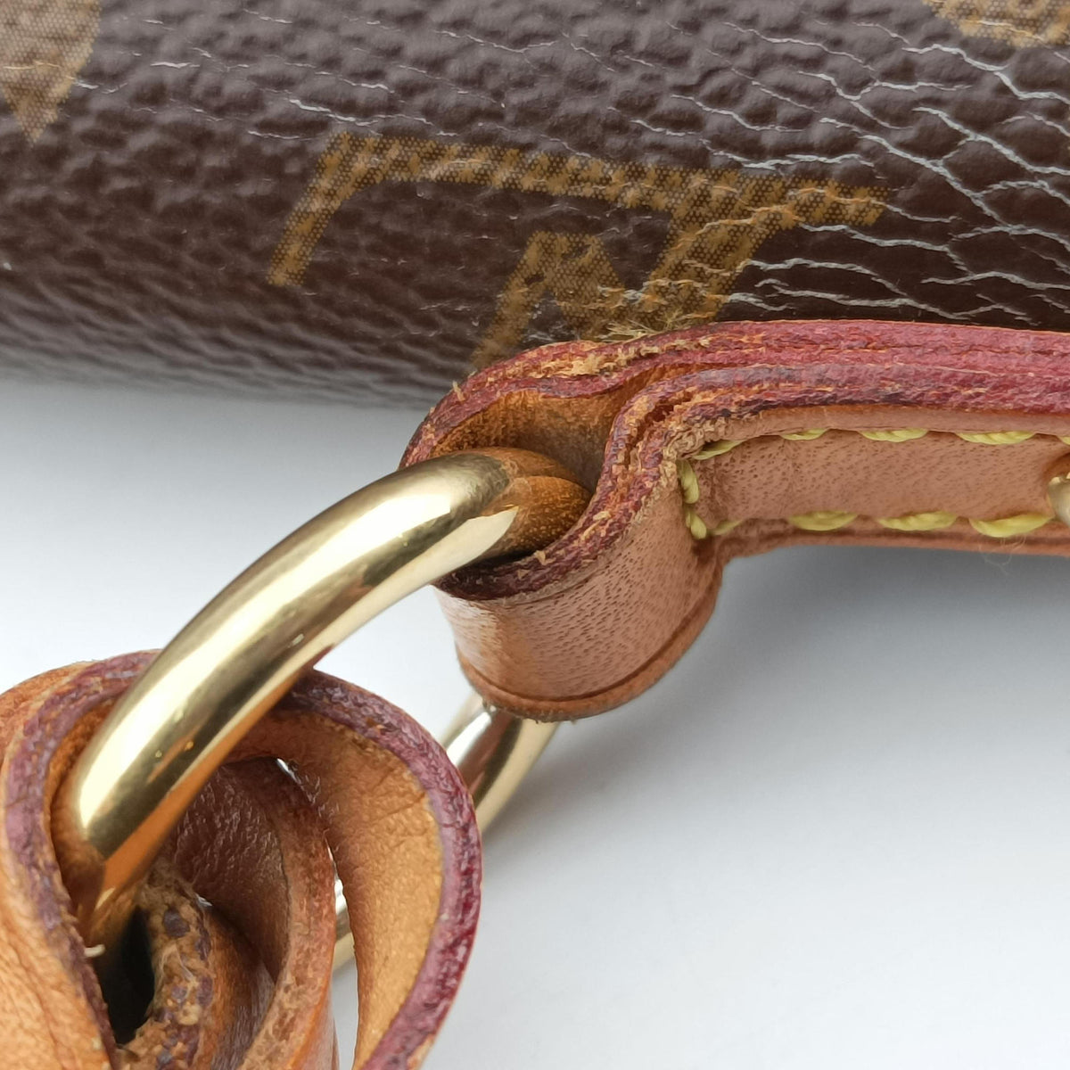 Pre-owned Louis Vuitton CLUNY MM Brown Monogram Canvas M43236 shoulderbag | stylenewstar
