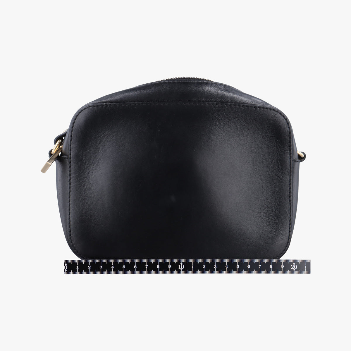 Secondhand VERSACE La Medusa Black Leather  shoulderbag | stylenewstar