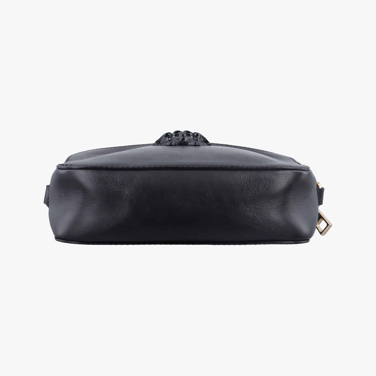 Secondhand VERSACE La Medusa Black Leather  shoulderbag | stylenewstar