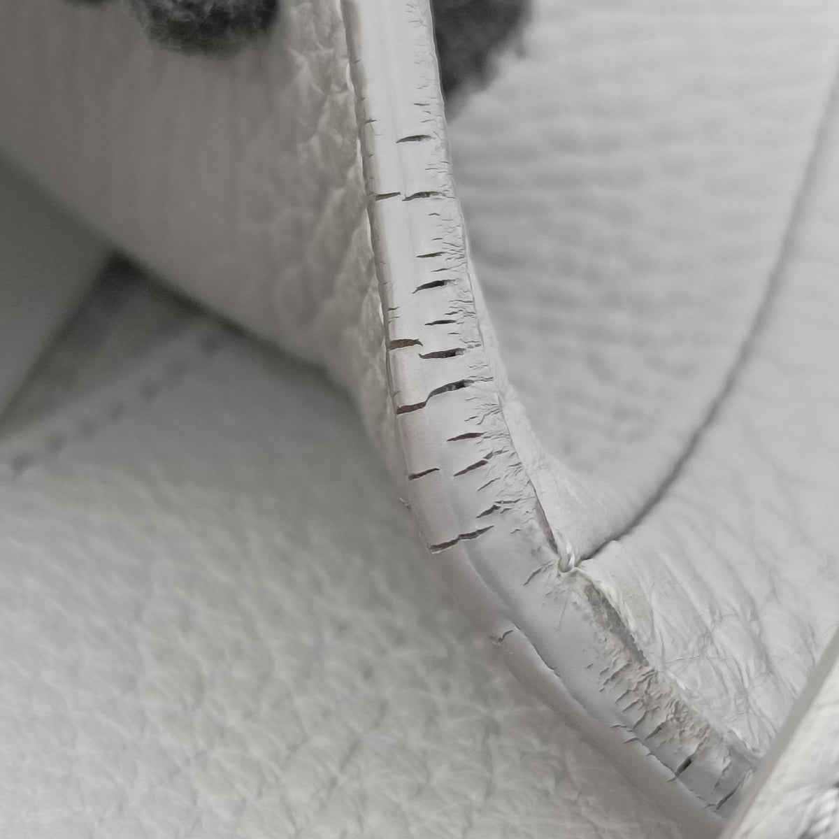 Pre-owned Christian Dior Saddle Grey Leather  shoulderbag | stylenewstar