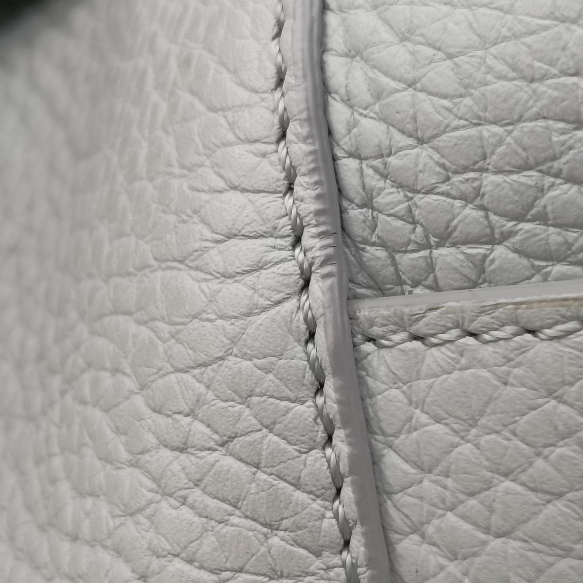 Pre-owned Christian Dior Saddle Grey Leather  shoulderbag | stylenewstar
