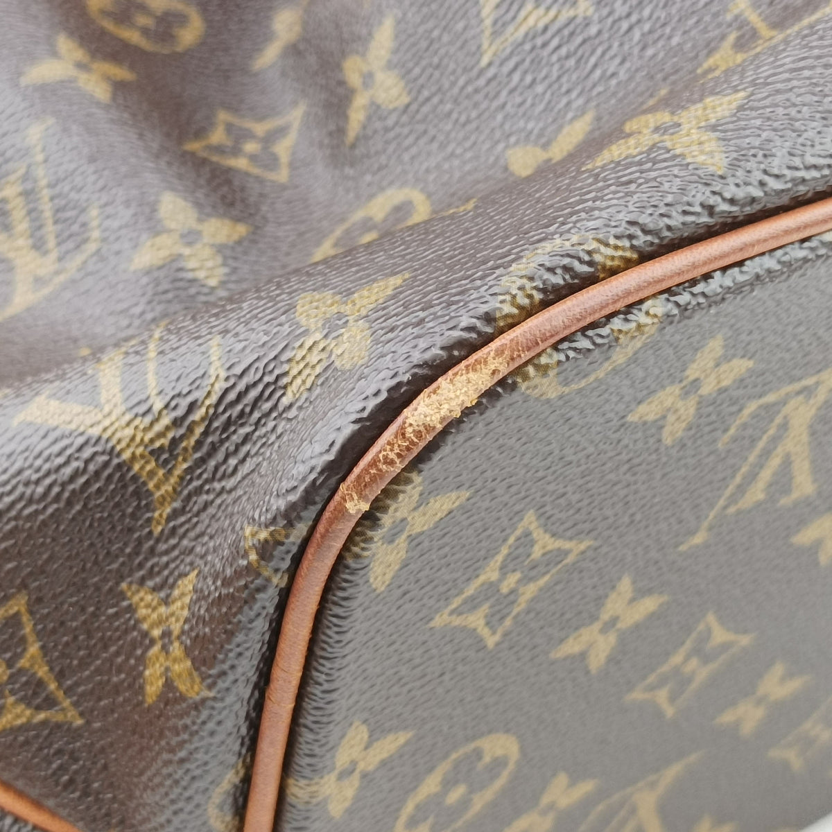 Pre-owned Louis Vuitton PALERMO PM brown Monogram Canvas M40145 shoulderbag | stylenewstar