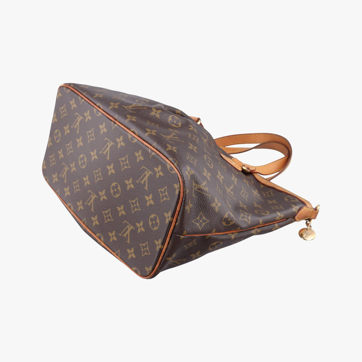 Pre-owned Louis Vuitton PALERMO PM brown Monogram Canvas M40145 shoulderbag | stylenewstar