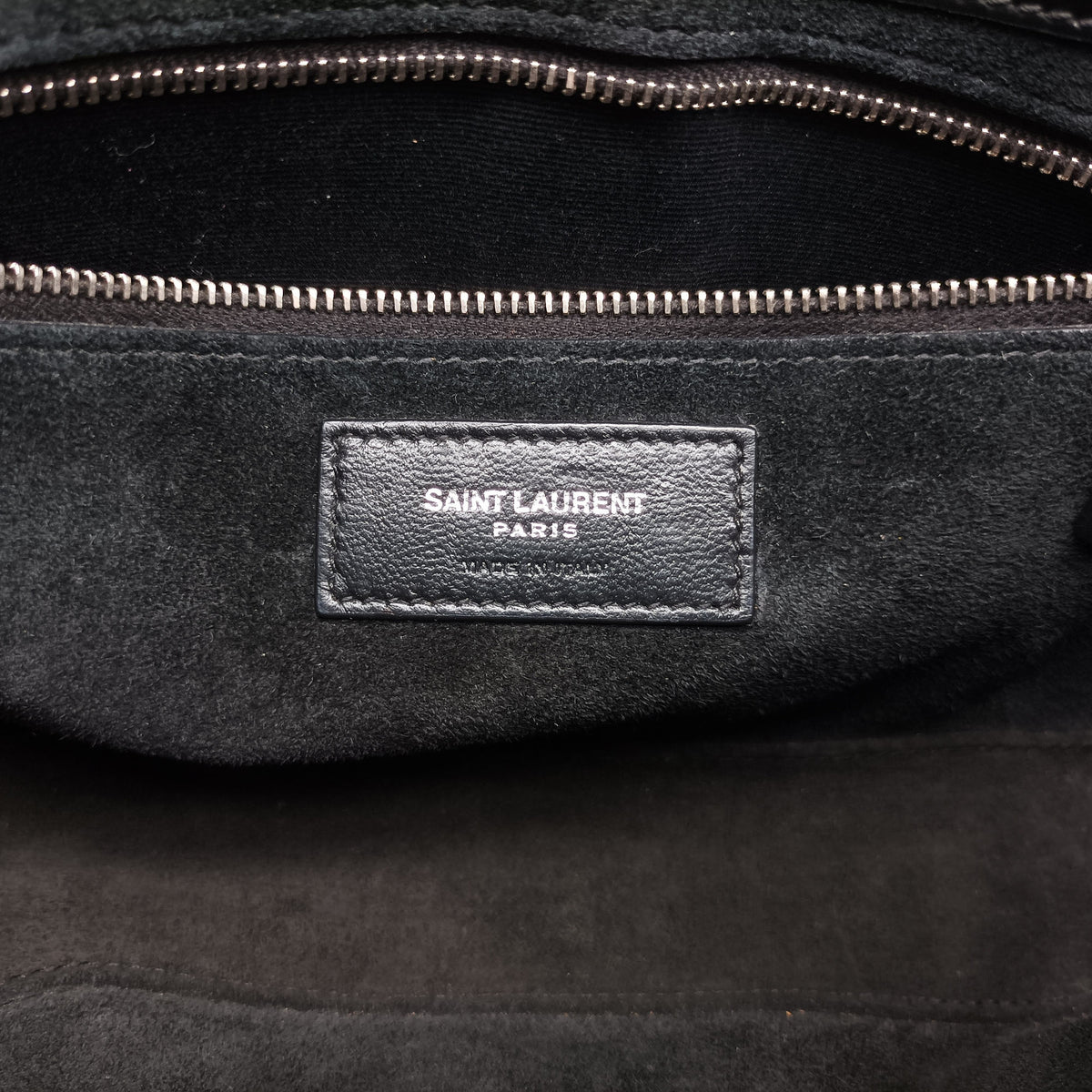 Vintage Yves Saint Laurent LE 5 a 7 Mini Hobo Black Patent 57223 shoulderbag | stylenewstar