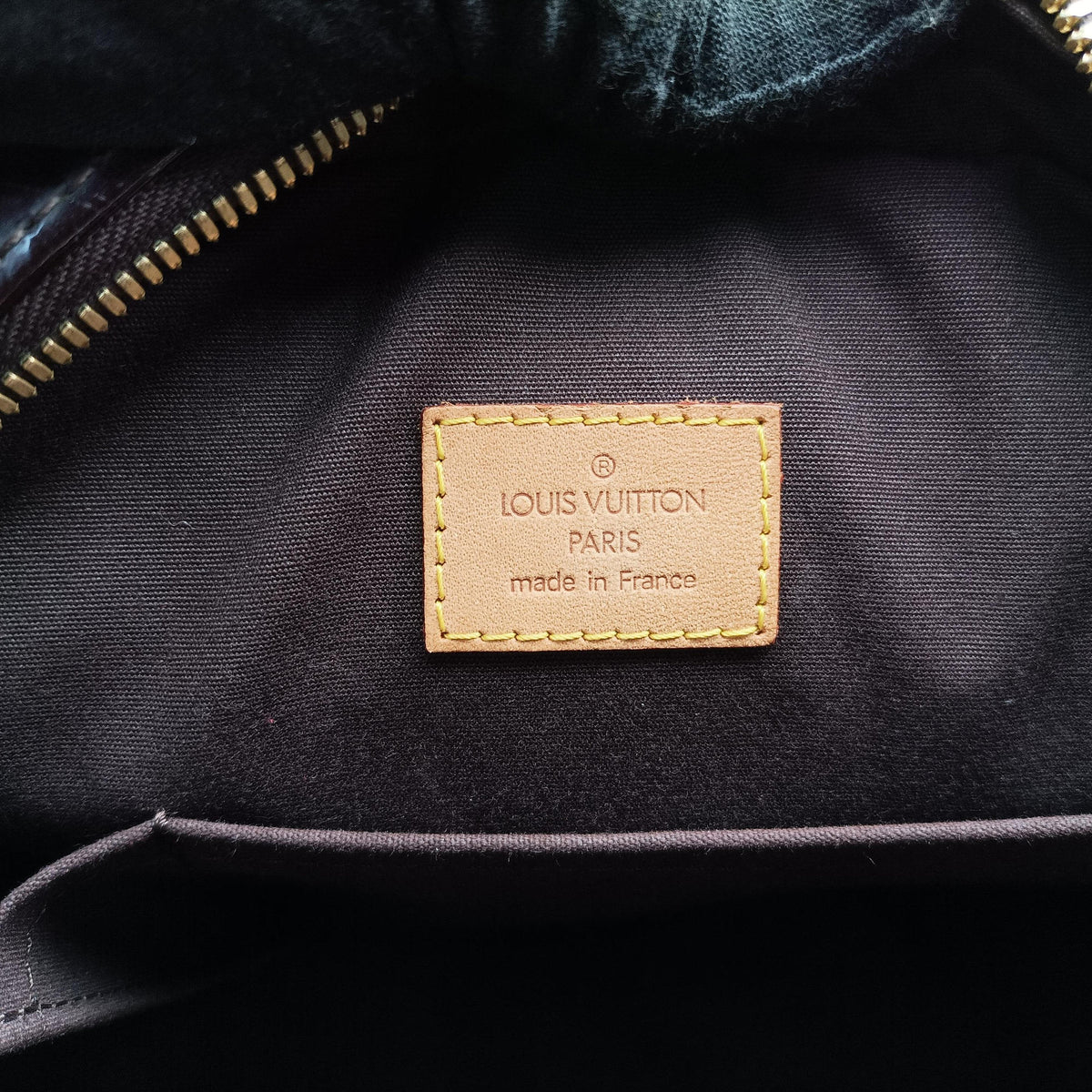 Pre-owned Louis Vuitton Summit Drive Amarante Vernis M93516 handbag | stylenewstar