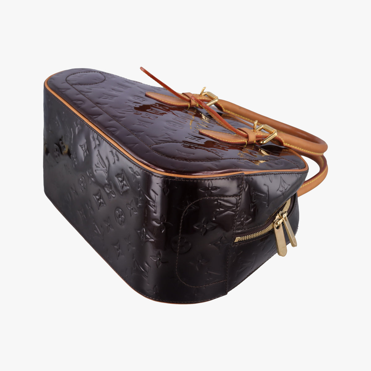 Pre-owned Louis Vuitton Summit Drive Amarante Vernis M93516 handbag | stylenewstar