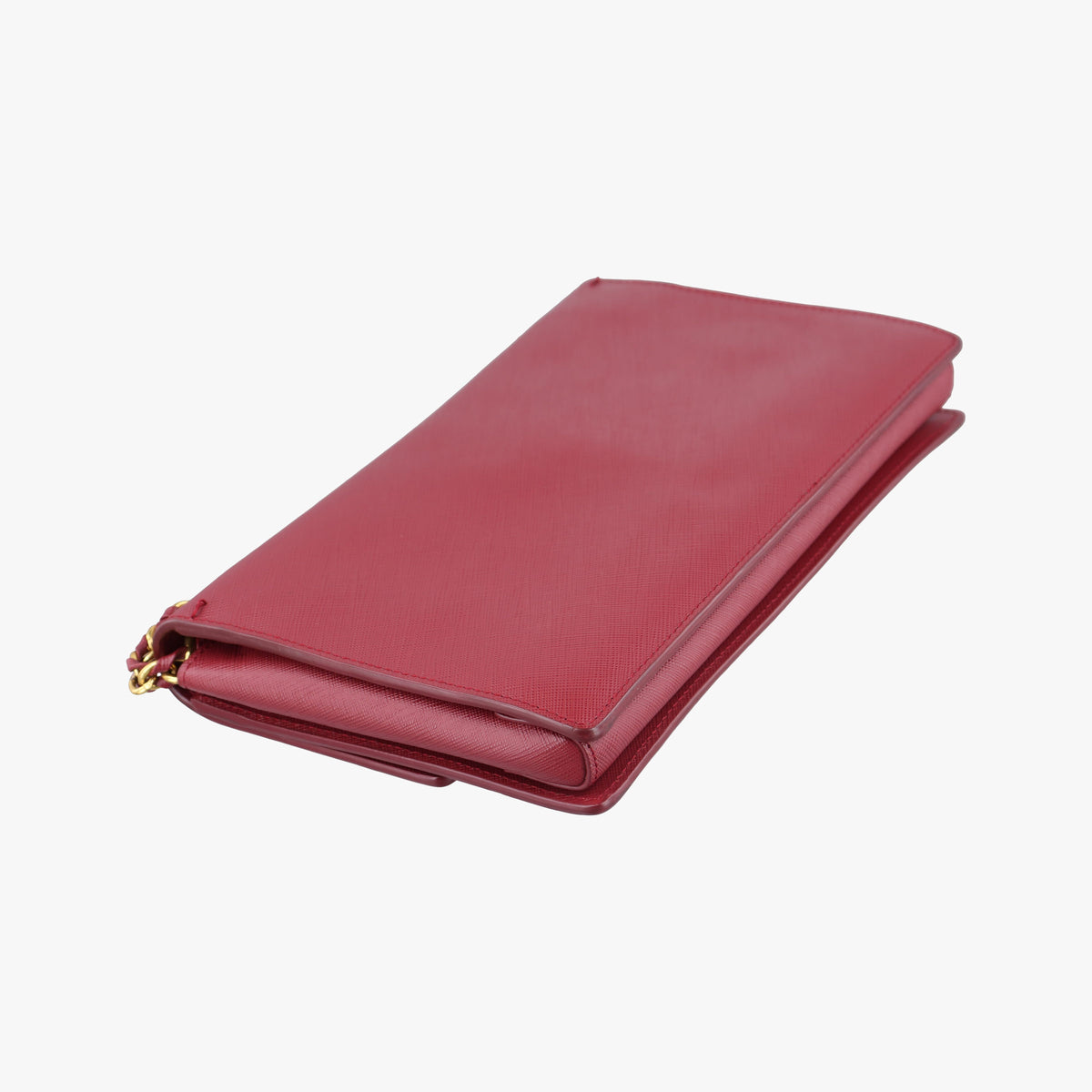 Pre-owned Ferragamo Ginny Red Leather  shoulderbag | stylenewstar