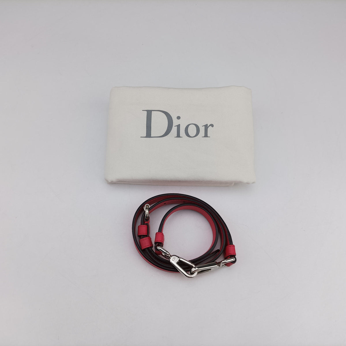 Pre-owned Christian Dior Diorissimo Rose Leather  shoulderbag | stylenewstar