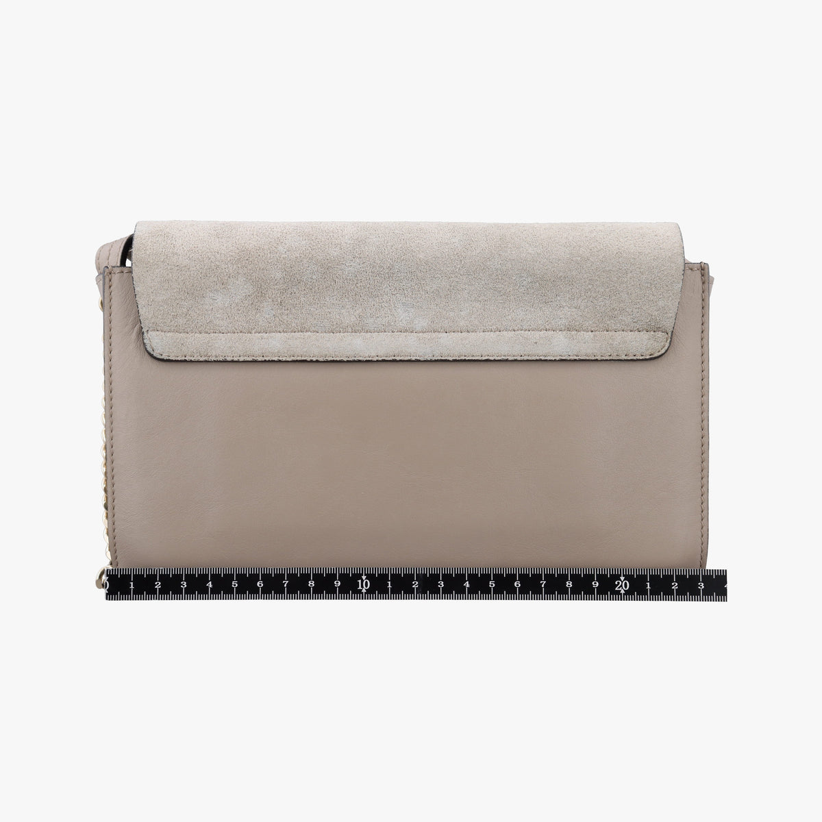 Vintage Chloe FAYE Grey Suede × leather  shoulderbag | stylenewstar
