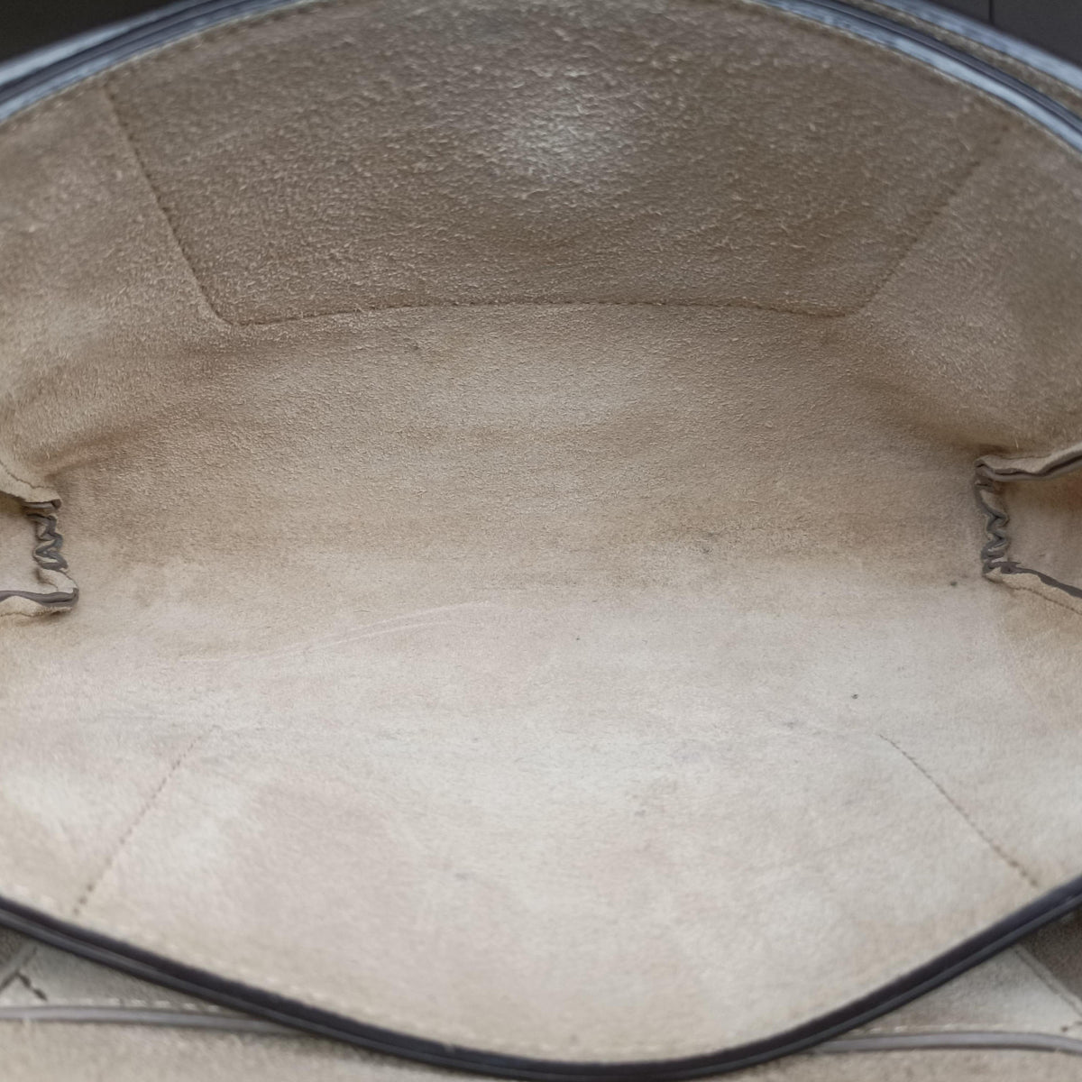 Vintage Chloe FAYE Grey Suede × leather  shoulderbag | stylenewstar