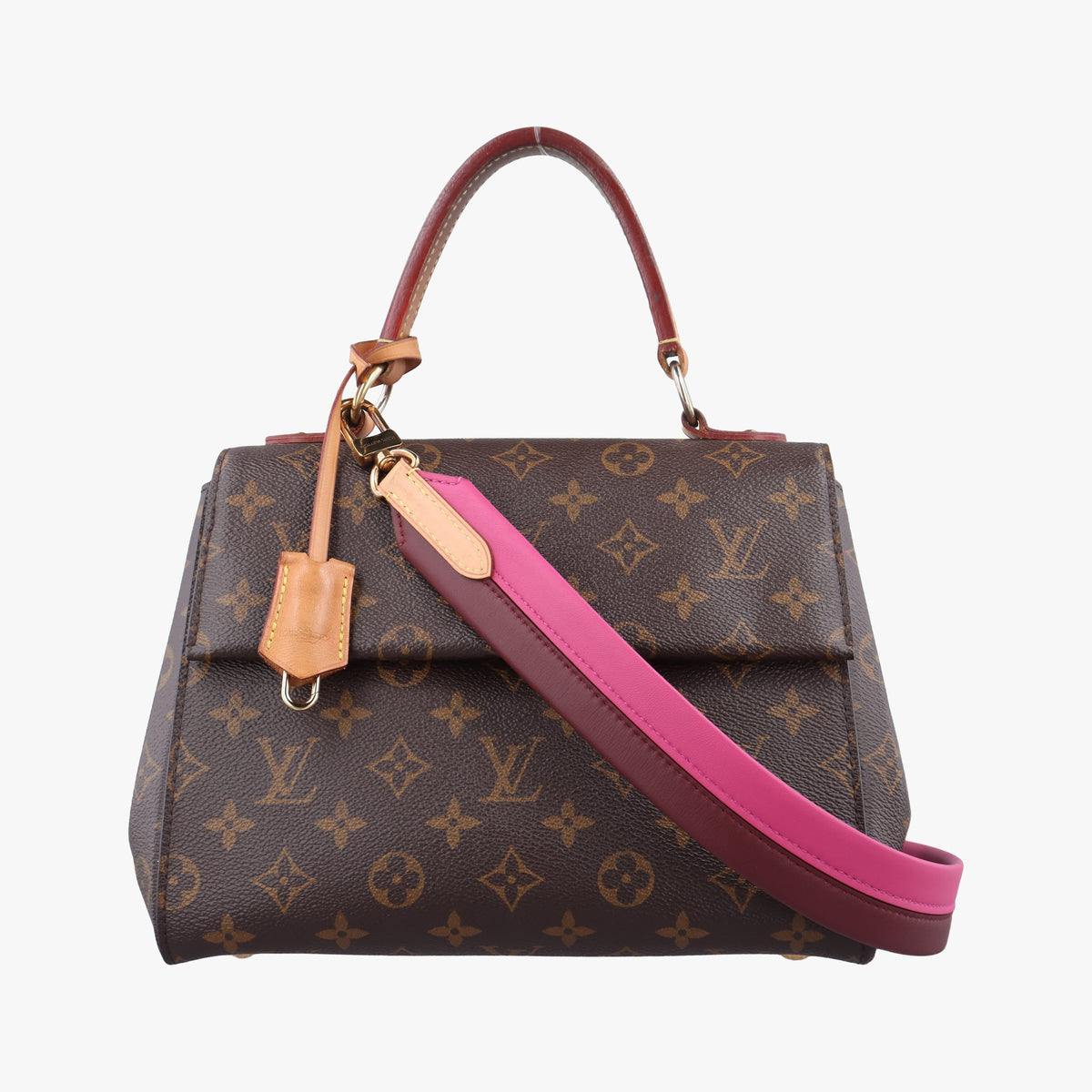 Pre-owned Louis Vuitton Cluny BB Brown Monogram Canvas M42738 shoulderbag | stylenewstar