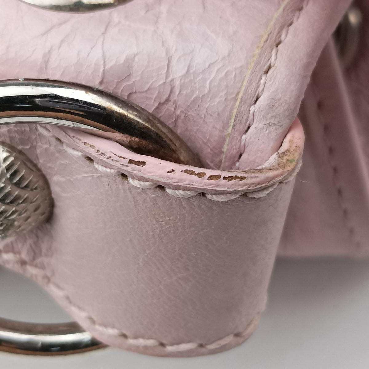 Secondhand Balenciaga Pompon Pink Lambskin  shoulderbag | stylenewstar