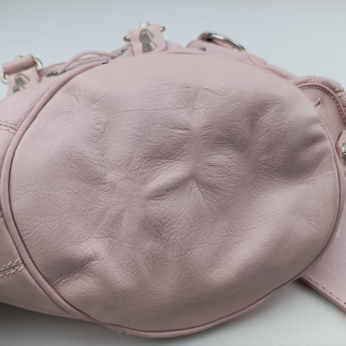 Secondhand Balenciaga Pompon Pink Lambskin  shoulderbag | stylenewstar