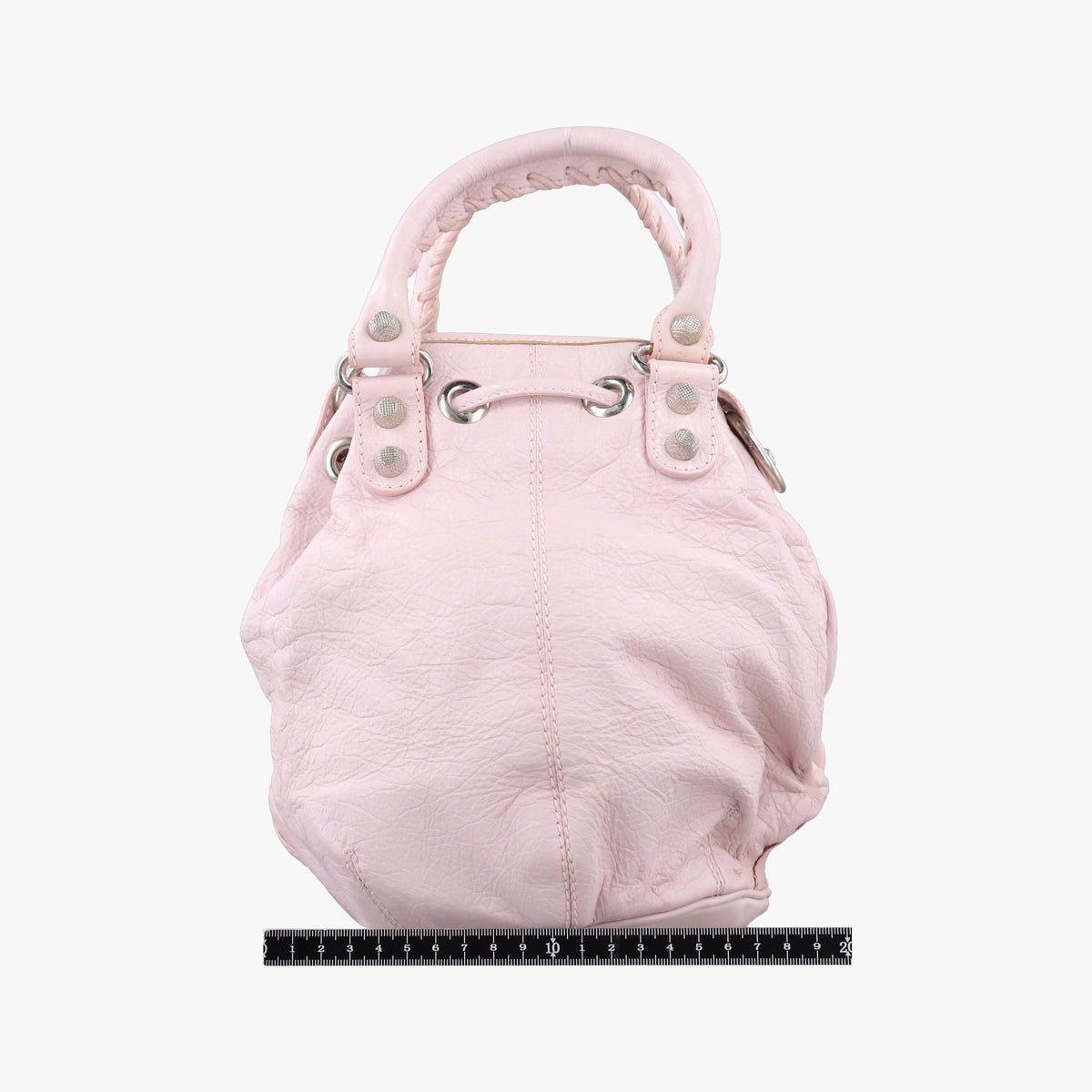 Secondhand Balenciaga Pompon Pink Lambskin  shoulderbag | stylenewstar