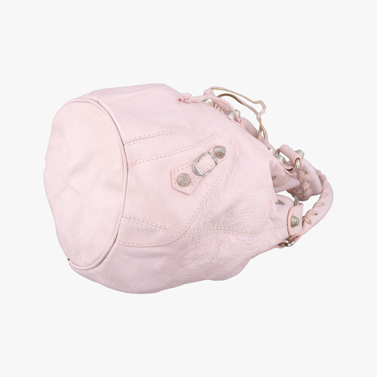Secondhand Balenciaga Pompon Pink Lambskin  shoulderbag | stylenewstar