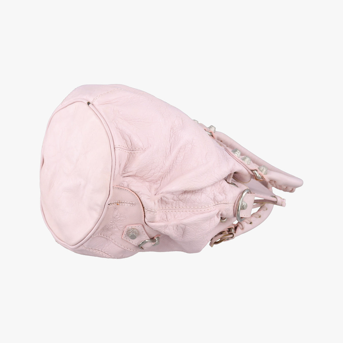 Secondhand Balenciaga Pompon Pink Lambskin  shoulderbag | stylenewstar
