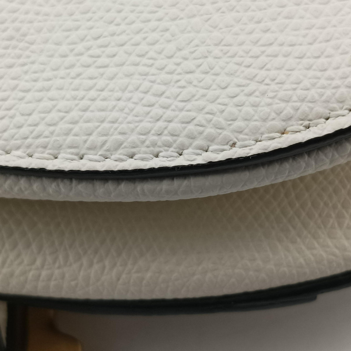 Pre-owned Christian Dior Saddle White Leather  handbag | stylenewstar