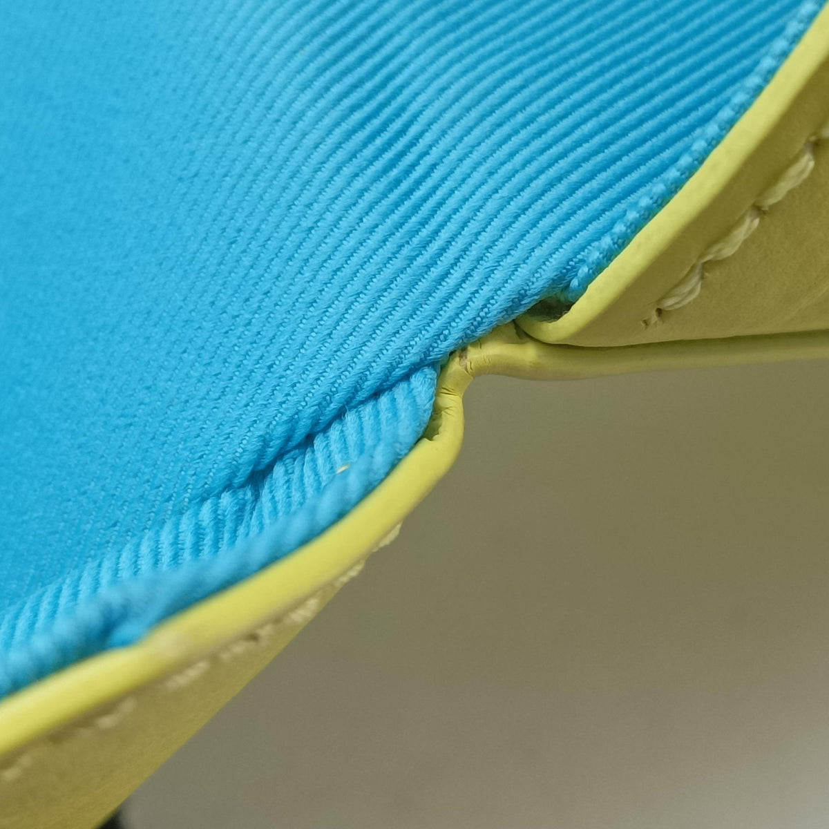 Pre-owned Louis Vuitton Vertical Trunk Yellow x Blue Monogram Playground M82007 shoulderbag | stylenewstar
