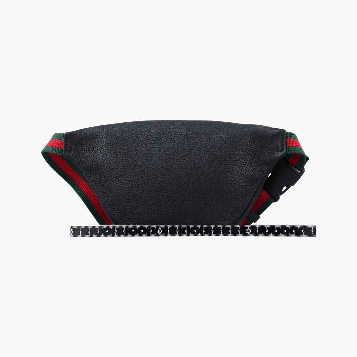 Vintage Gucci Print Black Leather 527792 bum bag/waist bag | stylenewstar