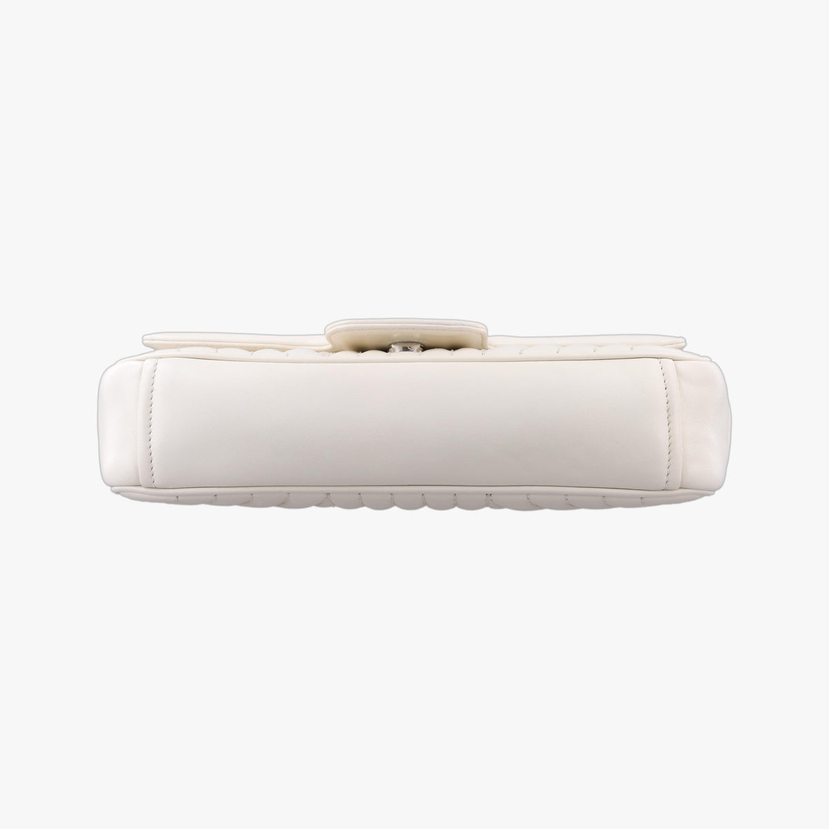 Secondhand Prada Diagramme White Leather 1BD108 shoulderbag | stylenewstar