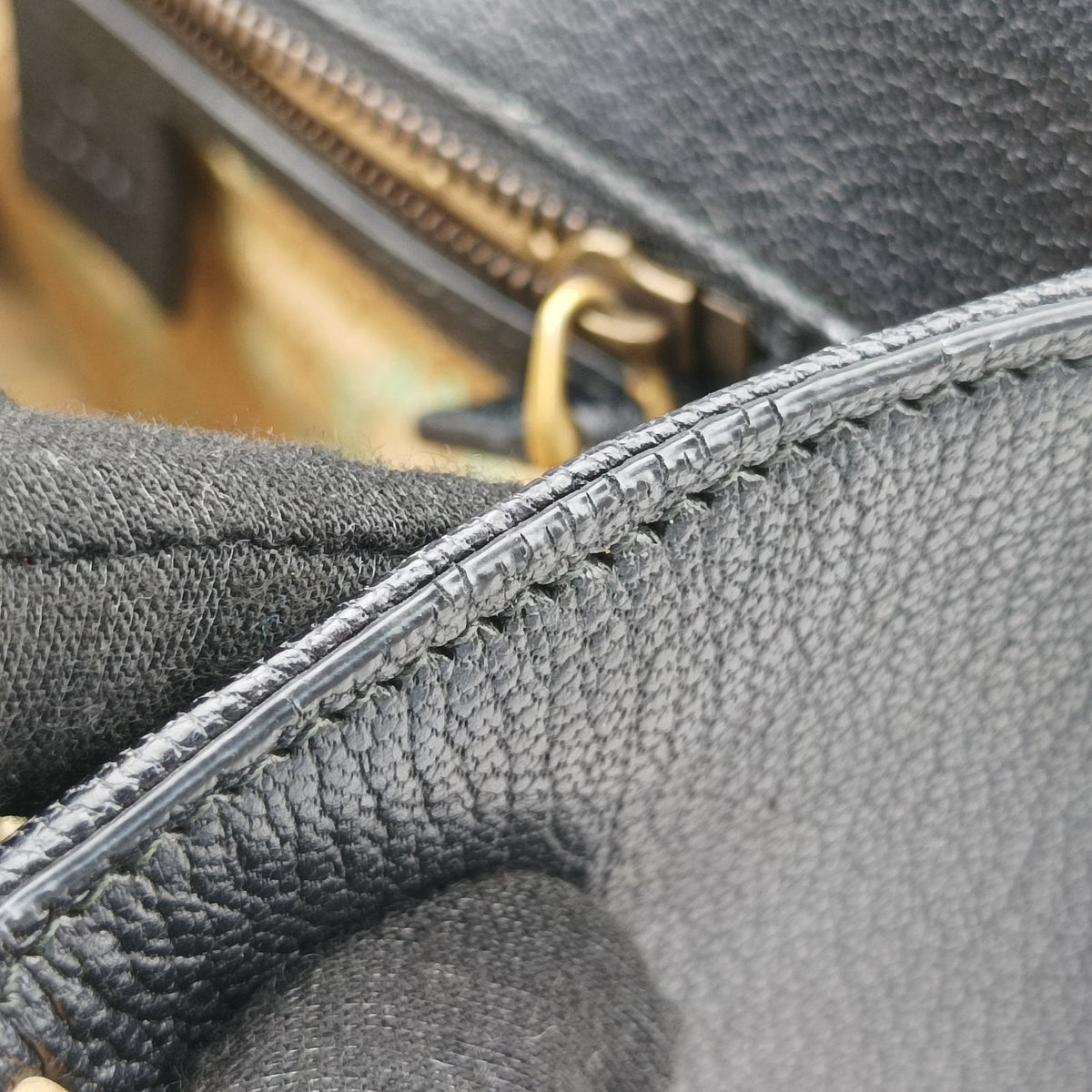 Pre-owned Gucci Ottilia Black×Multicolour Leather×snakeskin 488712 handbag | stylenewstar