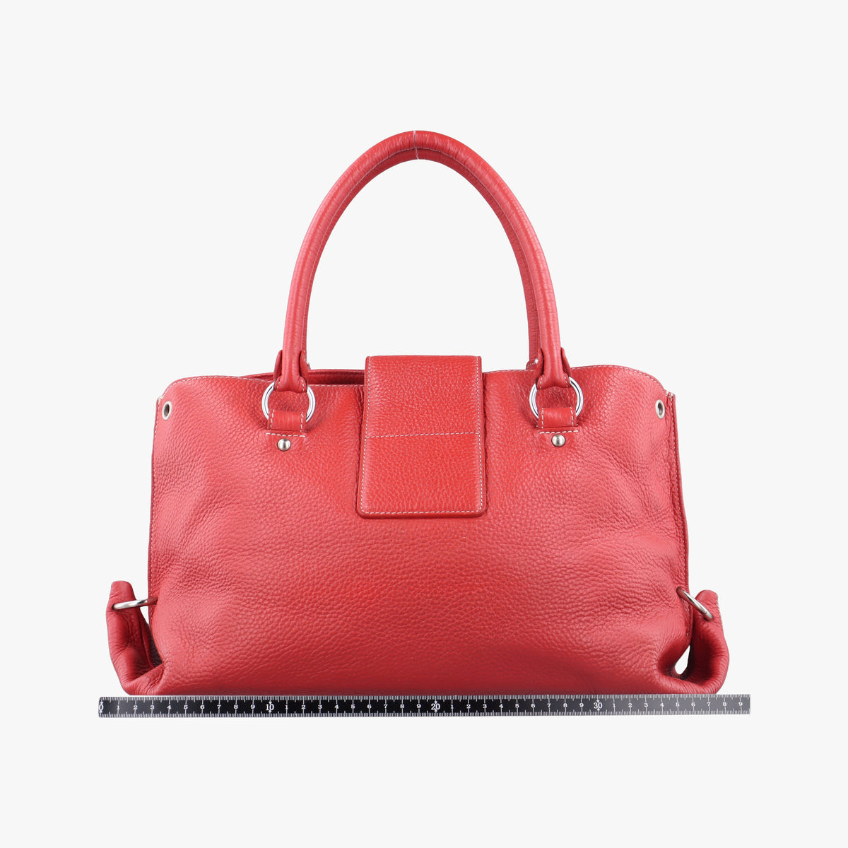 Pre-owned Ferragamo Sofia Red Leather  handbag | stylenewstar