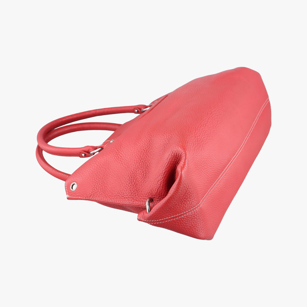 Pre-owned Ferragamo Sofia Red Leather  handbag | stylenewstar
