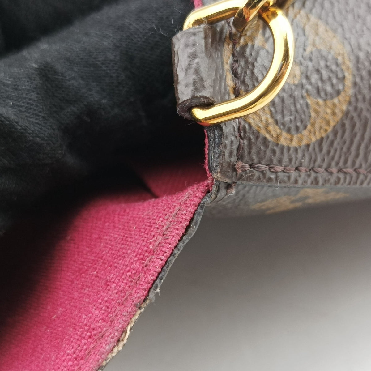 Pre-owned Louis Vuitton Pochette Felicie Brown Monogram Canvas M61276 shoulderbag | stylenewstar