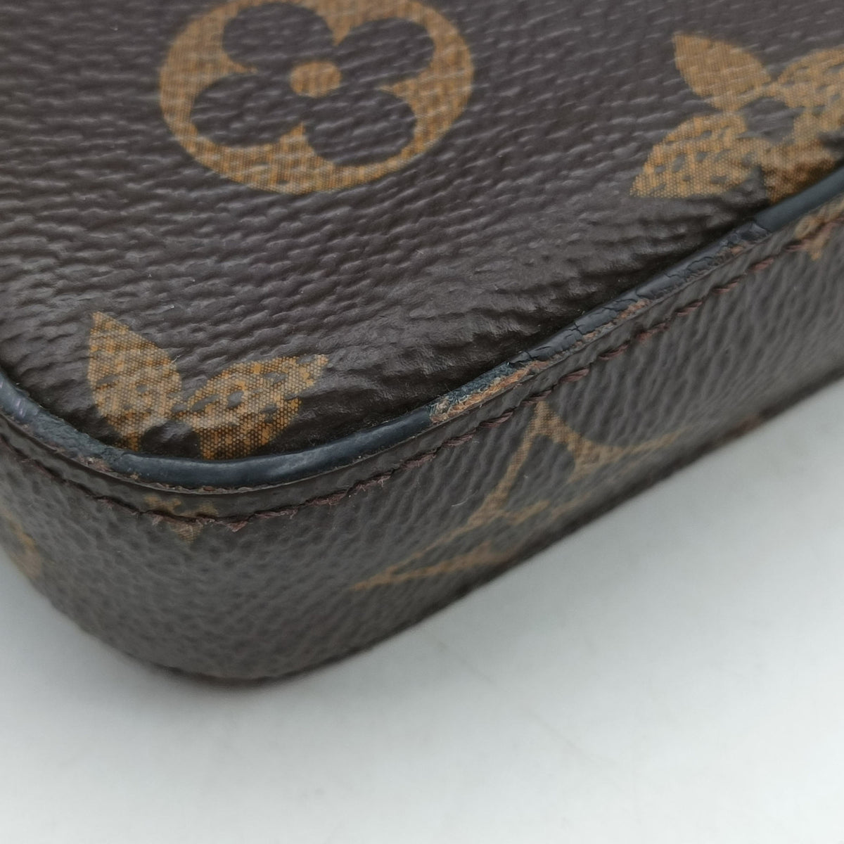 Pre-owned Louis Vuitton Pochette Felicie Brown Monogram Canvas M61276 shoulderbag | stylenewstar