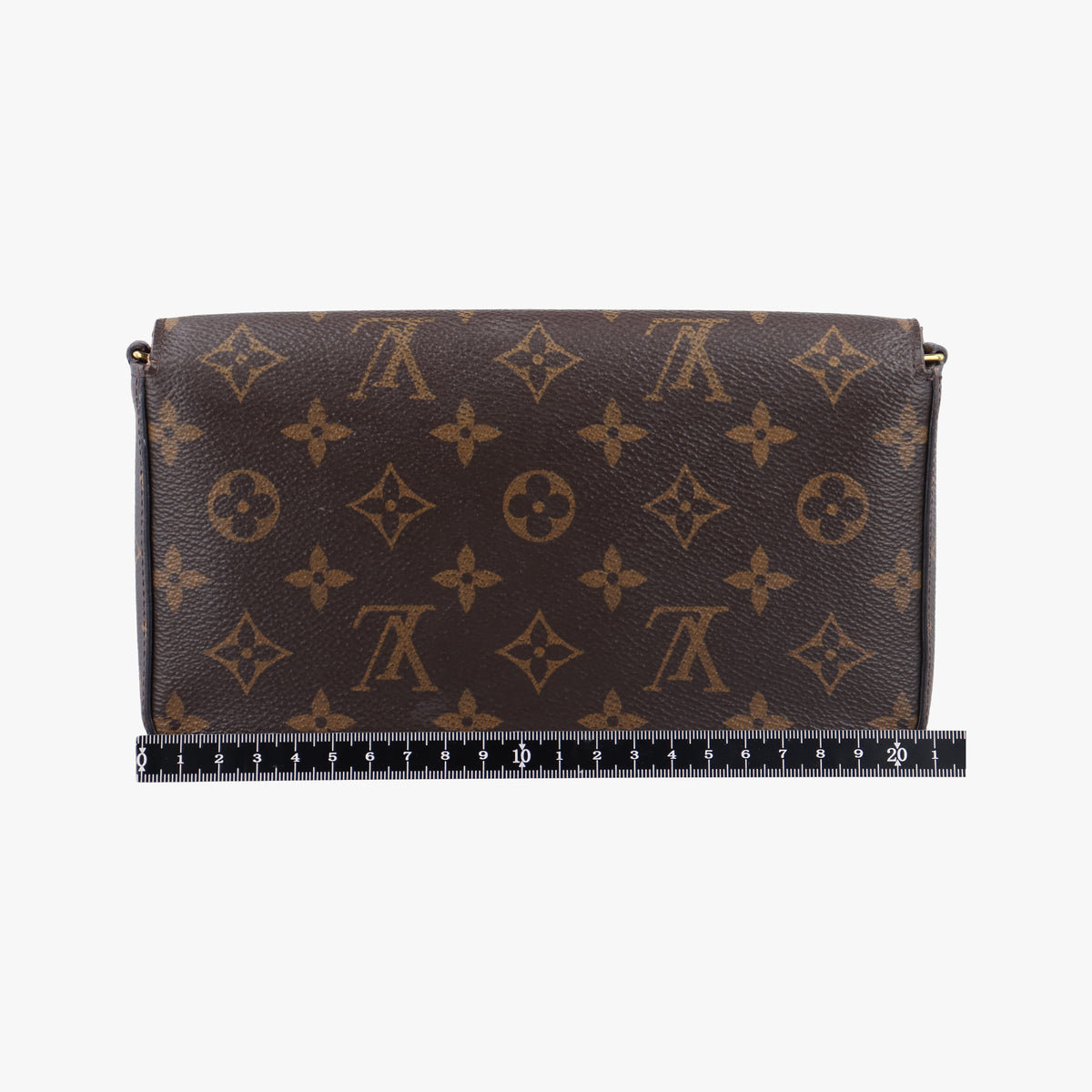 Pre-owned Louis Vuitton Pochette Felicie Brown Monogram Canvas M61276 shoulderbag | stylenewstar