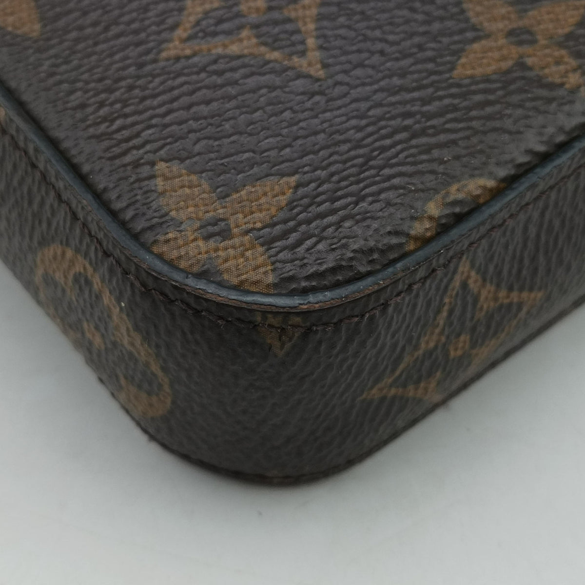 Pre-owned Louis Vuitton Pochette Felicie Brown Monogram Canvas M61276 shoulderbag | stylenewstar