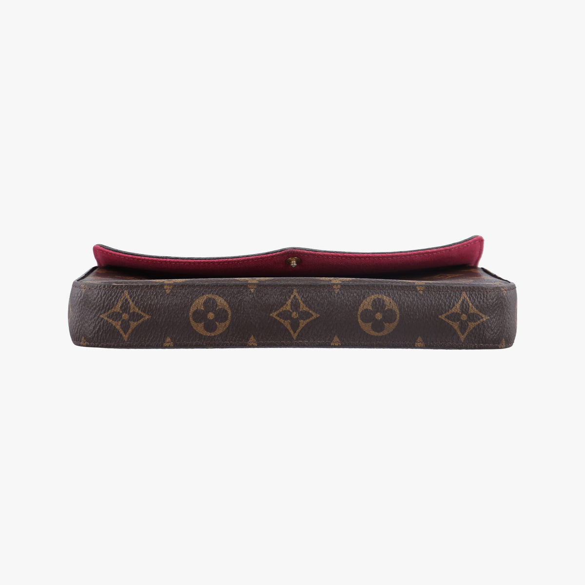 Pre-owned Louis Vuitton Pochette Felicie Brown Monogram Canvas M61276 shoulderbag | stylenewstar