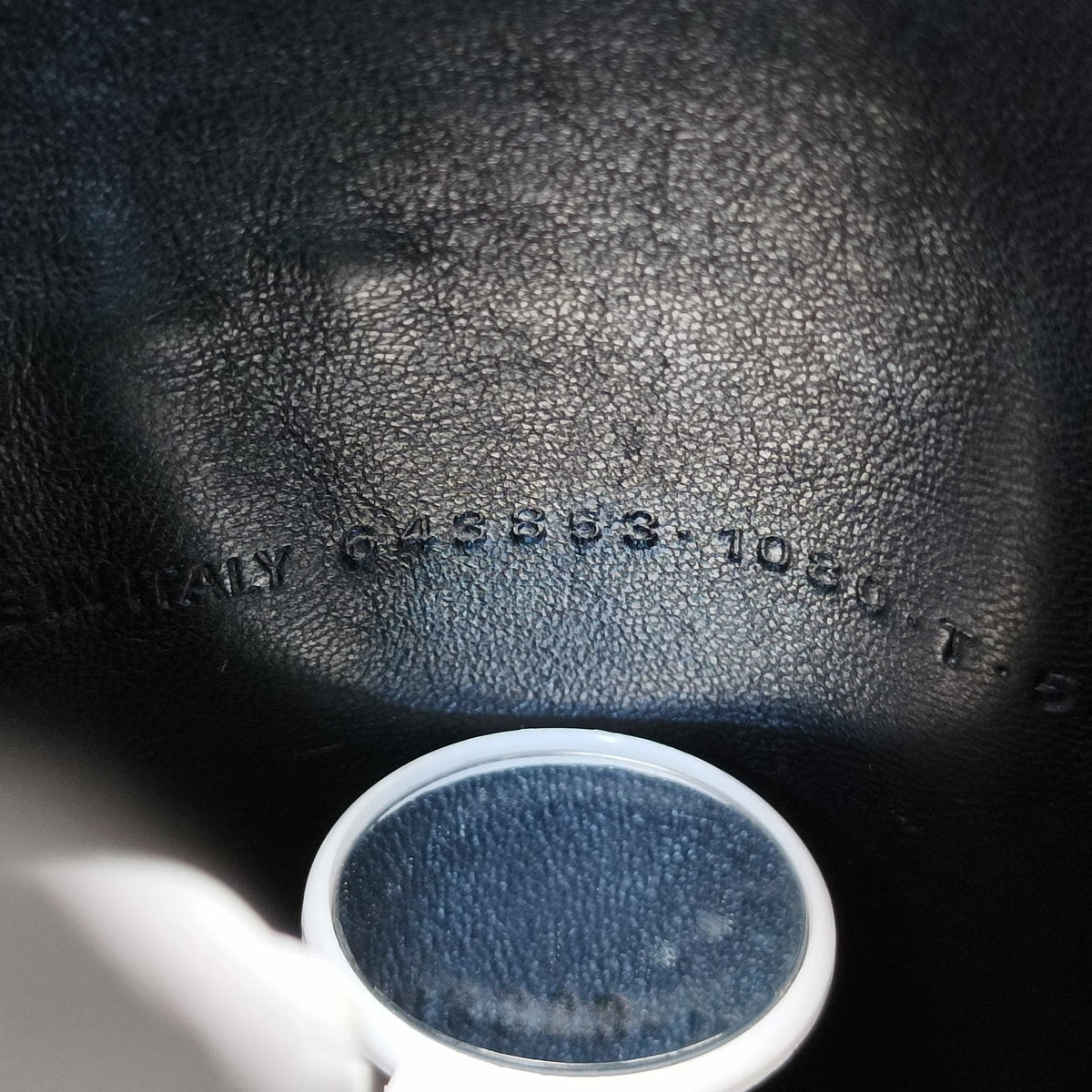 Secondhand Balenciaga Logo Print Box Black Leather  shoulderbag | stylenewstar